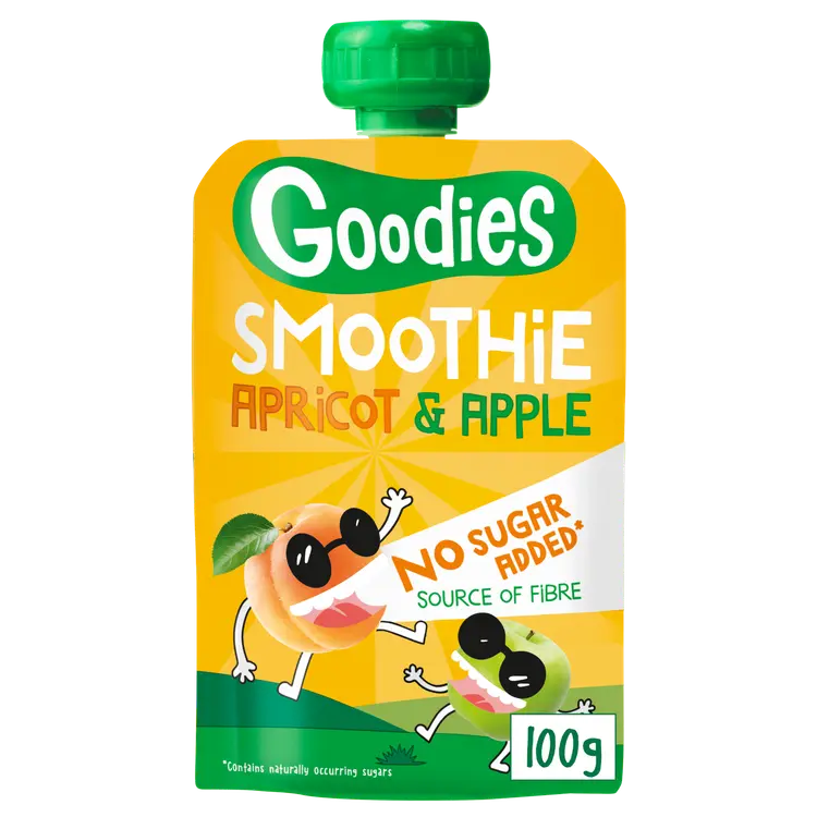 Goodies Apricot & Apple aprikoosi- ja omenasmoothie 100g