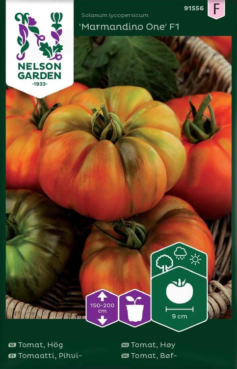 Nelson Garden Siemen Tomaatti, Pihvi-, Marmandino One F1