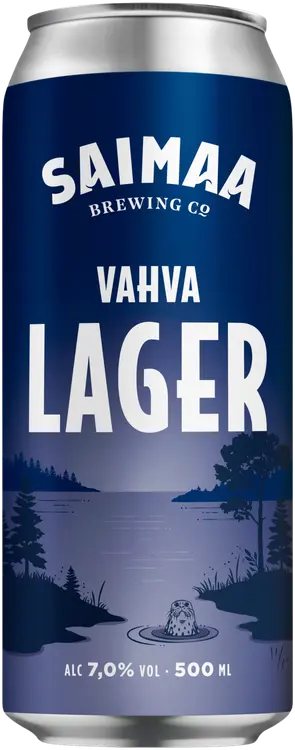 Saimaa Vahva Lager 7,0% olut 0,5l tölkki
