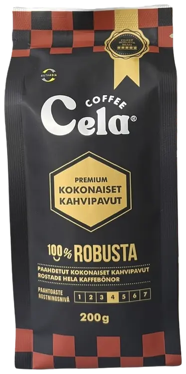 Cela Coffee Kahvipavut Robusta 200g