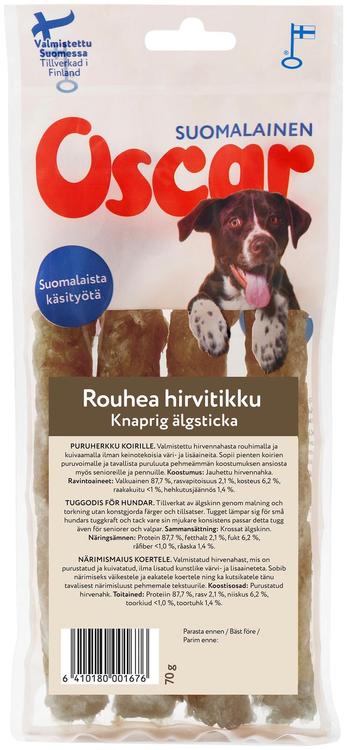 Oscar Rouhea hirvitikku 70 g, koirille