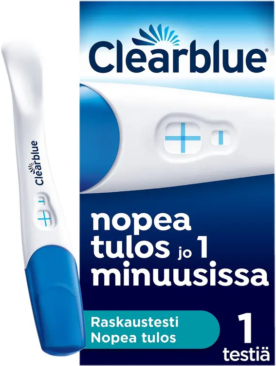 Clearblue Nopea tulos 1kpl raskaustesti