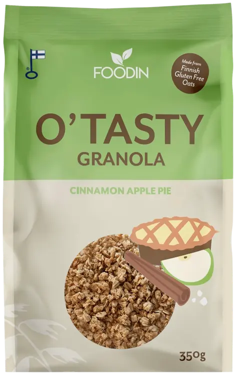 Foodin O`Tasty Omena-Kauragranola 350g