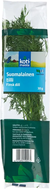 Kotimaista tilli 30g