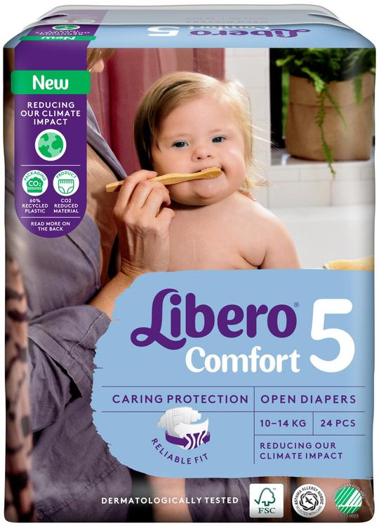 LIBERO Comfort teippivaippa koko 5, 24 kpl, 10-14 kg