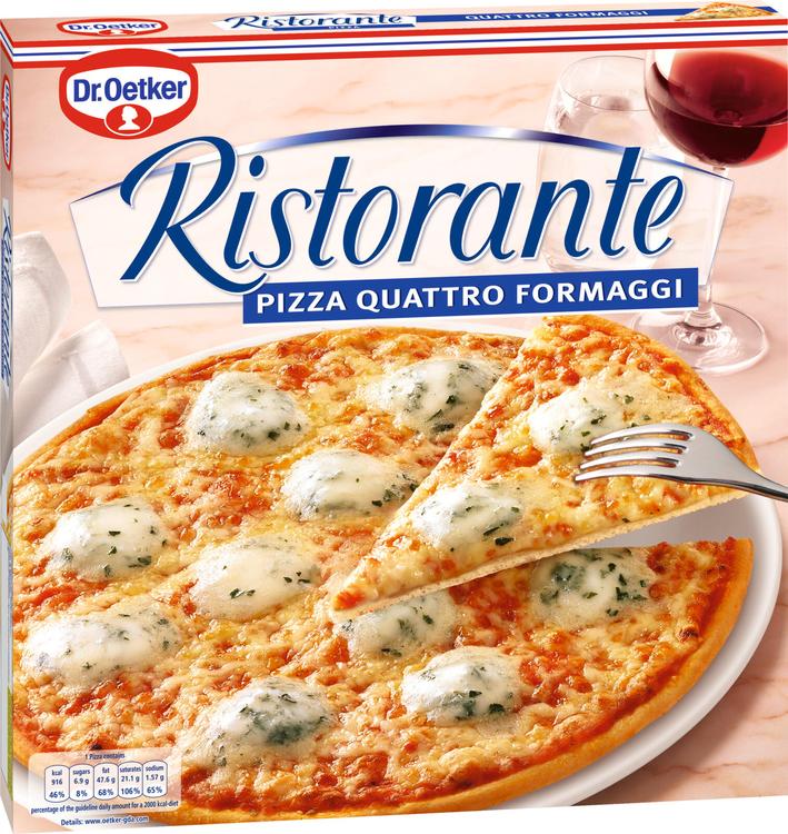 Dr. Oetker Ristorante Quattro Formaggi pakastepizza 340 g