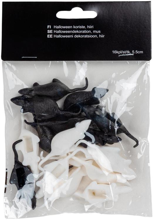 Halloweeni hiired 16 tk 6 cm