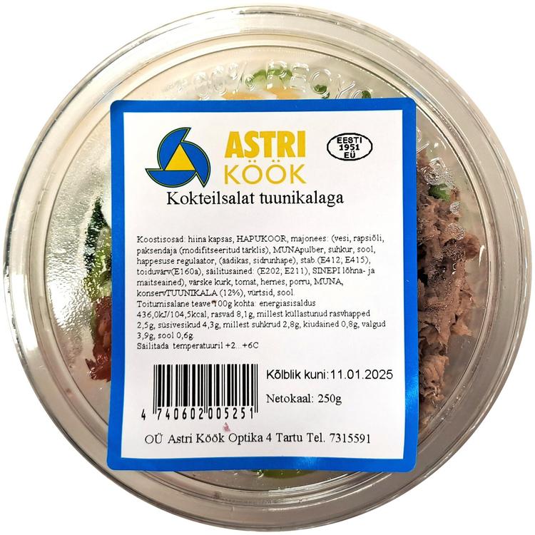 Kokteilsalat tuunikalaga 250 g