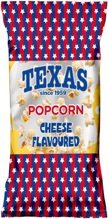 Texas juustumaitseline popcorn 60 g