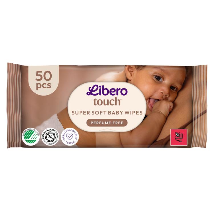 LIBERO Touch Super Soft puhdistuspyyhe 50 kpl