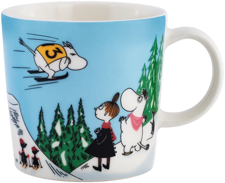 Moomin Arabia muki 0,3L Mäkihyppy
