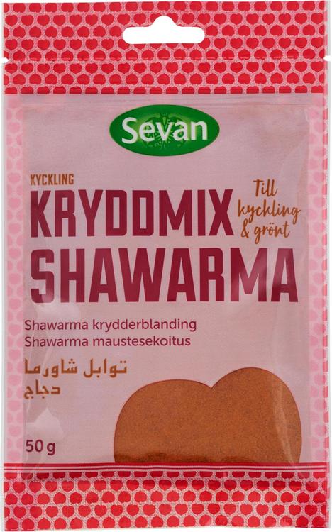 Sevan Shawarma maustesekoitus 50g