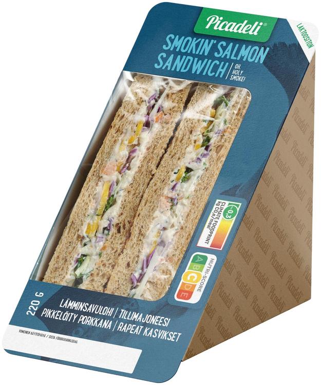 Picadeli Smokin salmon sandwich 220g