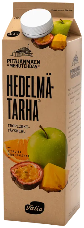 Valio Hedelmätarha® Tropiikki täysmehu 1 l hedelmälihaa