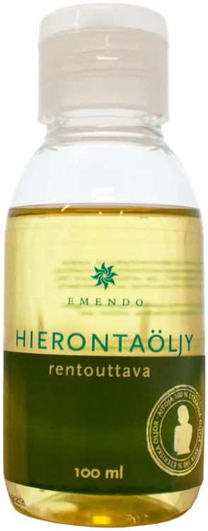 Emendo 100ml hierontaöljy rentouttava
