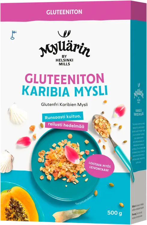 Myllärin Gluteeniton Karibia Mysli 500 g