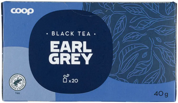 Coop Earl Grey tee 40 g 20 pss