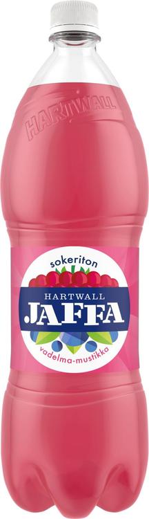 Hartwall Jaffa Vadelma-Mustikka Sokeriton virvoitusjuoma 1,5 l