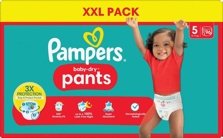 Pampers XXL suurus 5 96tk