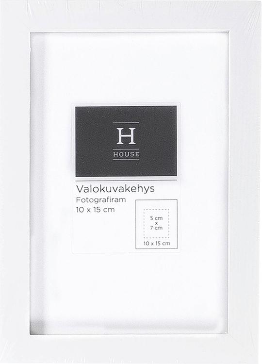 House Leo valokuvakehys 10x15cm valkoinen