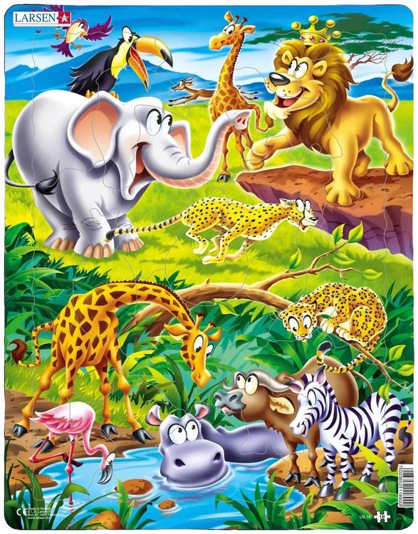 Raampuzzle Safari