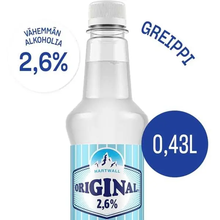 Hartwall Original Long Drink 2,6% 0,43 l