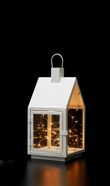 LED-latern Maja 30 cm, 40LED, sise ja välis, IP44