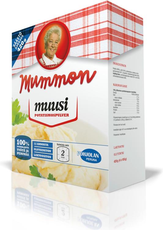 Mummon muusi 420 g perunamuusijauhe 12 annosta