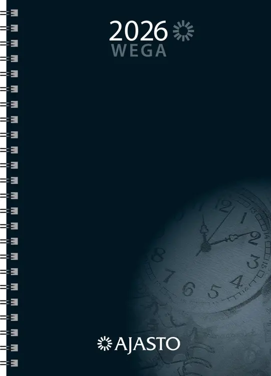 Ajasto pöytäkalenteri Wega-vuosipaketti