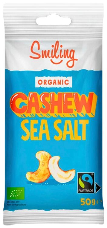 Smiling Cashew nuts Sea Salt LUOMU 50g
