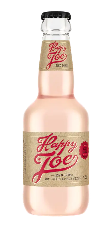 Hartwall Happy Joe Red Love rosé siideri 4,5% 0,275 l
