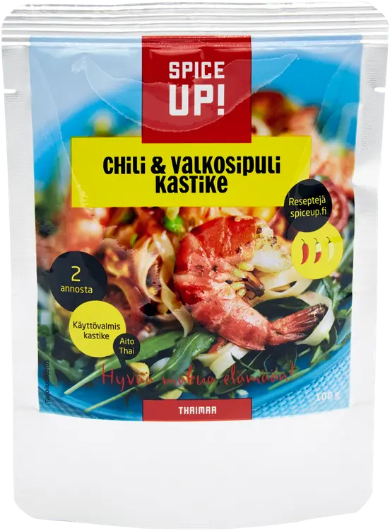 Spice Up! Chili & valkosipulikastike 100g