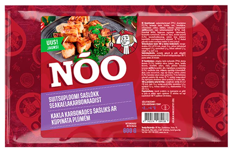 Suitsuploomi šašlõkk seakaelast 600 g
