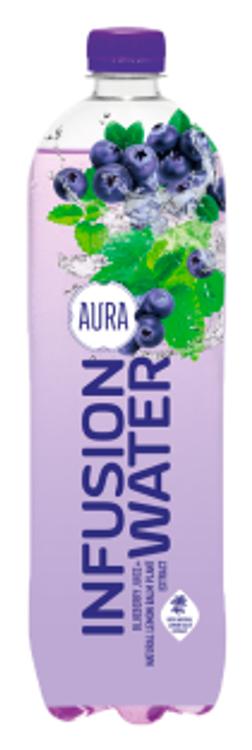 Aura Infusion mustika-melissi ekstraktiga 1L