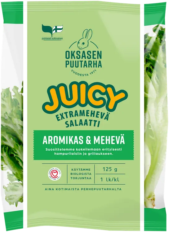 Juicy salaatti 125g Suomi