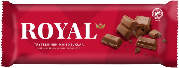 Royal Täyteläinen Maitosuklaa suklaalevy 190g