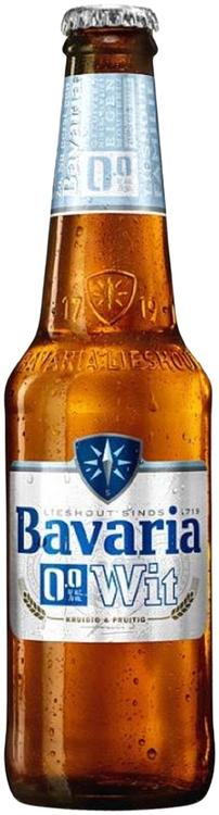 Bavaria Wit 0,0% 33 cl pullo alkoholiton olut