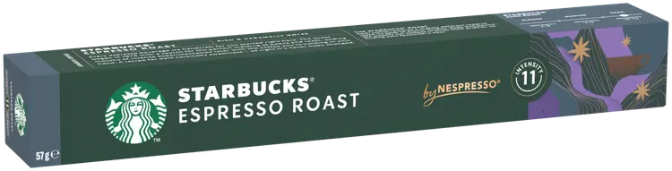 Starbucks Nespresso Espresso Roast 10 kaps/57g