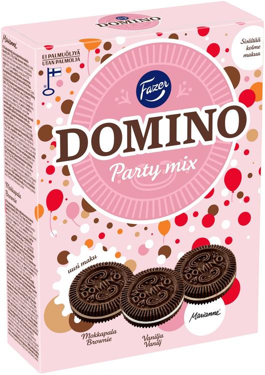 Fazer Domino party mix küpsisevalik 525 g