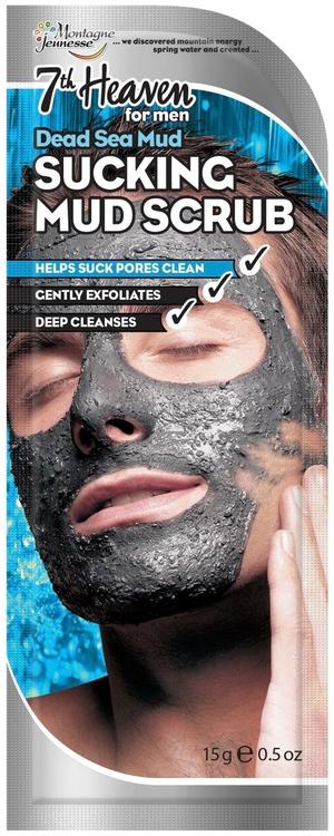 Montagne Jeunesse 7th Heaven Mens Dead Sea Sucking Mud Scrub 15g