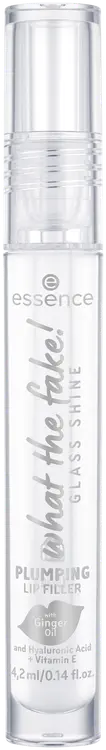 essence what the fake! GLASS SHINE PLUMPING LIP FILLER 01 Oh So Glassy! 4.2 ml