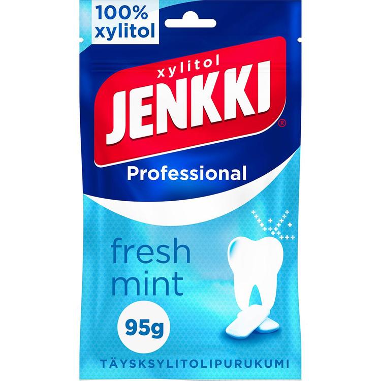 Jenkki Professional Freshmint täysksylitolipurukumi 90g