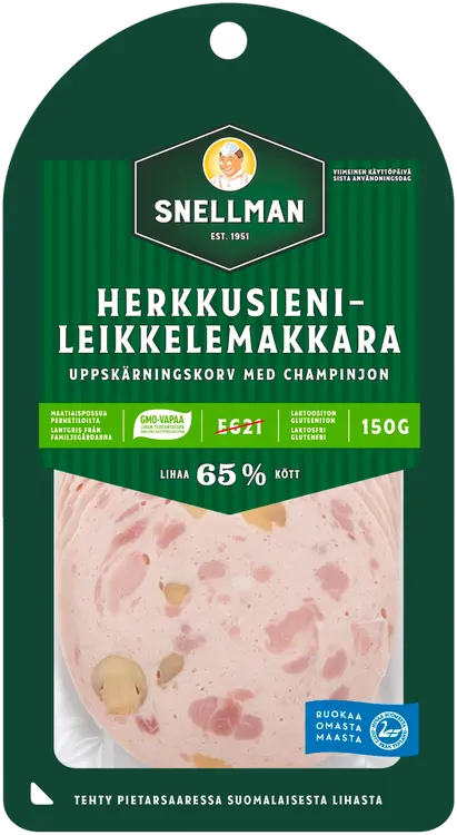 Snellman Herkkusienileikkelemakkara 150g