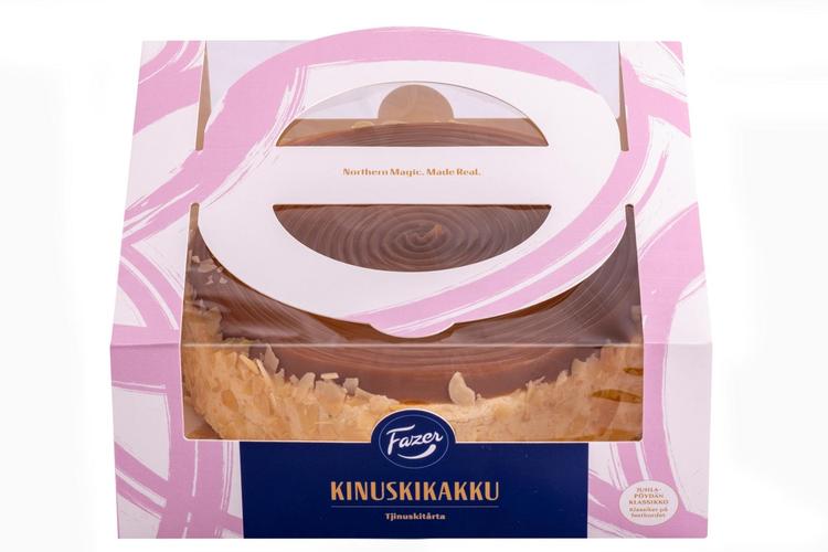 Fazer Kinuskikakku 930g, täytekakku