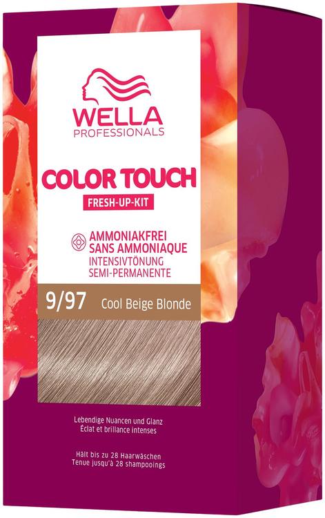 Wella Professionals Color Touch Rich Natural Cool Beige Blonde 9/97 kotiväri 130 ml