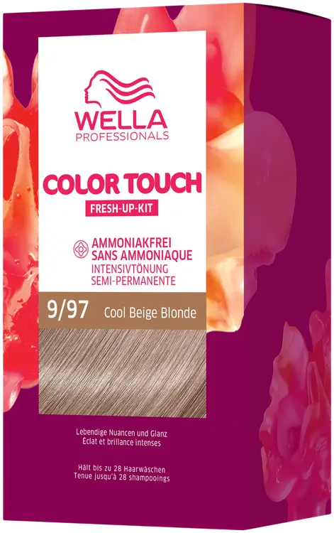 Wella Professionals Color Touch Rich Natural Cool Beige Blonde 9/97 kotiväri 130 ml