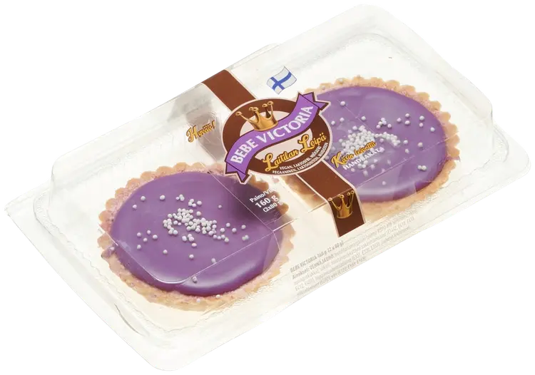 Laitilan Leipä Bebe Victoria  2x80 g Vegaaninen, Laktoositon, Maidoton