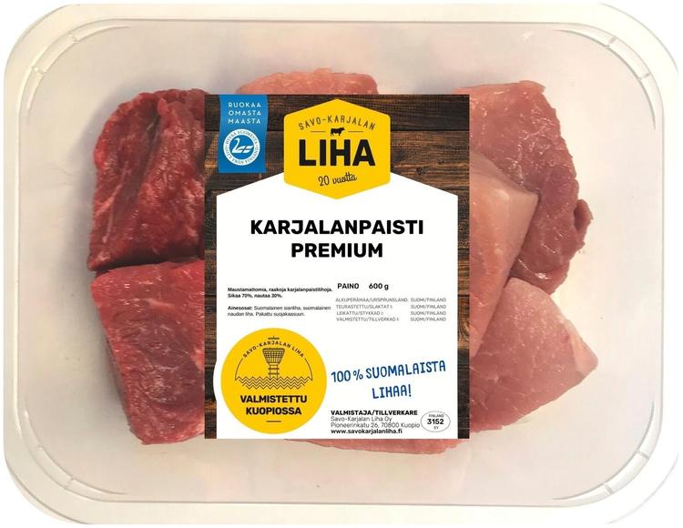Savo-Karjalan Liha Oy Karjalanpaisti premium 600g