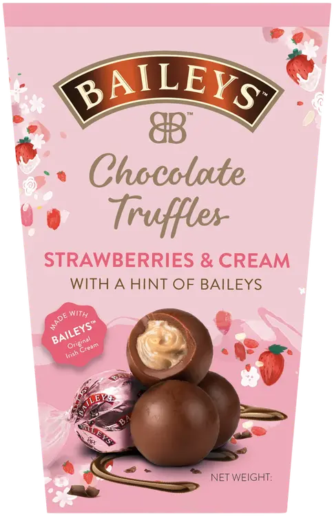 Baileys Strawberries & Cream truffles suklaarasia 205g