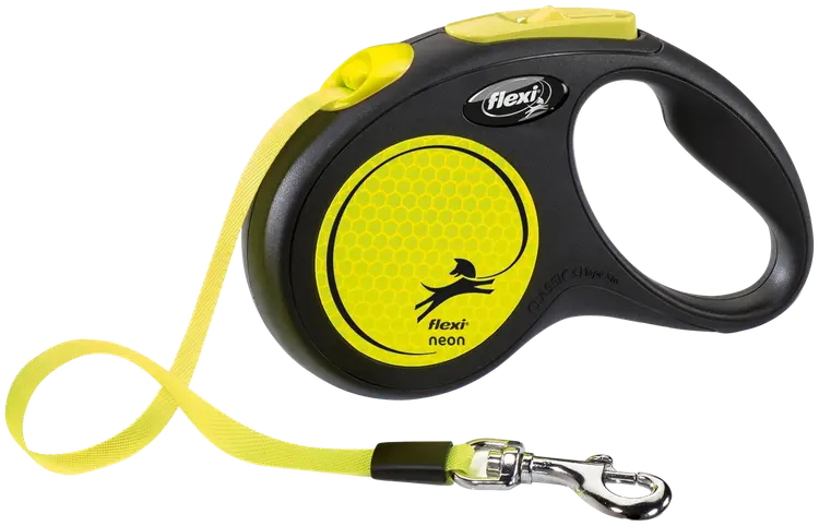 Flexi New Neon S nauha 5m keltainen